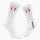 Socken Peru Flagge Herz Größe 37/46 White Motiv Tennissocken