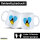 Kaffeetasse St. Lucia Flagge Herz 330ml