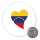 Magnet Venezuela Flagge Herz 59mm Kühlschrankmagnet Flaschenöffner