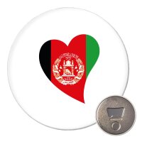 Magnet Afghanistan Flagge Herz 59mm...