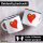 Emaille Tasse China Flagge Herz 300ml Vintage Emaille Becher