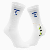 Socken Israel Flagge Herz Gr&ouml;&szlig;e 37/46...