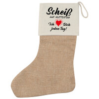 Weihnachtsstrumpf Scheiß auf Muttertag liebe dich...