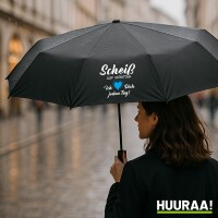 Regenschirm Scheiß auf Vatertag liebe dich jeden...