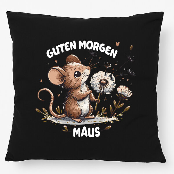 Kissen Guten Morgen Maus 40x40cm