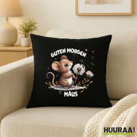 Kissen Guten Morgen Maus 40x40cm
