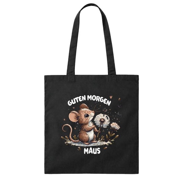 Jutebeutel Guten Morgen Maus 10 Liter