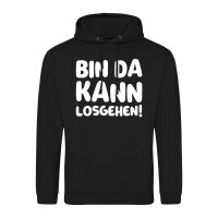 Unisex Hoodie Bin da  kann losgehen
