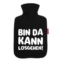 Wärmflasche Bin da  kann losgehen