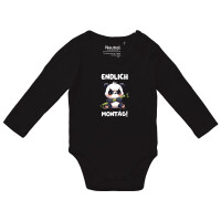 Baby Body Endlich Montag grimmiger Panda