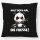 Kissen Halt die Fresse grimmiger Panda 40x40cm