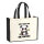 Jutetasche Halt die Fresse grimmiger Panda 21 Liter Black