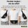 Bauchtasche Halt die Fresse grimmiger Panda 2,5 Liter Black