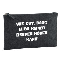Kulturbeutel Gut das mich keiner denken hört 1 Liter...