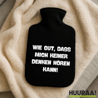 Wärmflasche Gut das mich keiner denken hört