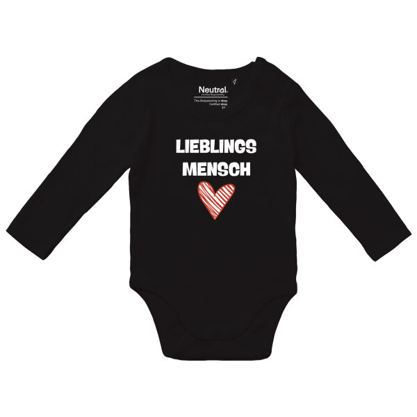 Baby Body Lieblingsmensch Herz