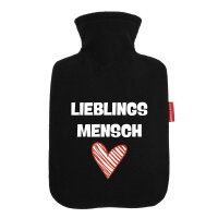 Wärmflasche Lieblingsmensch Herz