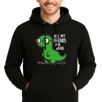 Unisex Hoodie All friends are dead T-Rex