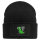Beanie mit Patch All friends are dead T-Rex Black