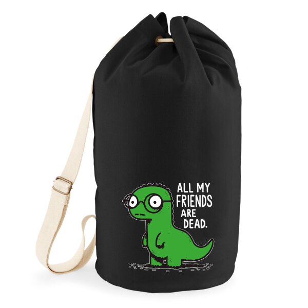 Seesack All friends are dead T-Rex 20 Liter Black