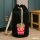 Seesack Liebe allein nicht Pommes dabei 20 Liter Black