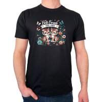 Herren T-Shirt Beste Freunde Tiger