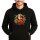 Unisex Hoodie Mittelfinger Rosen