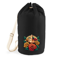 Seesack Mittelfinger Rosen 20 Liter Black