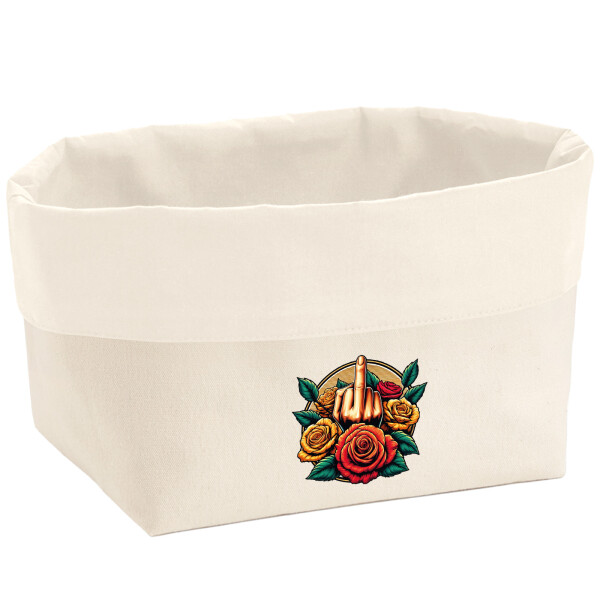 Organizer Mittelfinger Rosen
