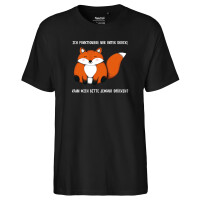 Herren T-Shirt Drück mich Fuchs