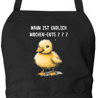 Schürze Endlich Wochen-Ente Wochenende mit Taschen
