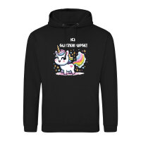 Unisex Hoodie Ich Glitzerpupse Einhorn