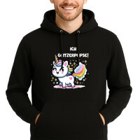 Unisex Hoodie Ich Glitzerpupse Einhorn