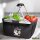 Einkaufskorb faltbar Ich Glitzerpupse Einhorn 20 Liter Black