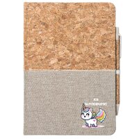 Notizbuch A5 Ich Glitzerpupse Einhorn 80 Blatt inkl....