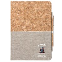 Notizbuch A5 Kaffee weil morgens keinen Mord Sensenmann...