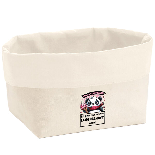 Organizer Verfressen, gehe Leidenschaft nach Pandabär