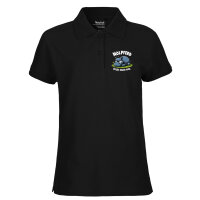 Damen Polo Shirt N&ouml;lpferd, alles kacke Nilpferd