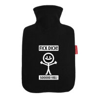 Wärmflasche F*ck dick so viel Strichmännchen