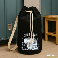 Seesack Danke Mama Elefanten 20 Liter Black