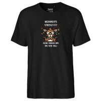 Herren T-Shirt Weihnachtsstress Rentier