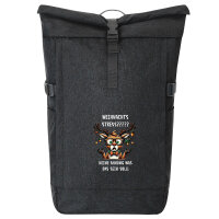 Kurierrucksack Weihnachtsstress Rentier 30-44 Liter Black...