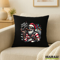 Kissen Cooler Weihnachtsmann Merry Christmas 40x40cm