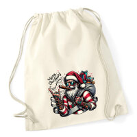 Turnbeutel Cooler Weihnachtsmann Merry Christmas 12 Liter
