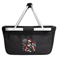 Einkaufskorb faltbar Cooler Weihnachtsmann Merry...