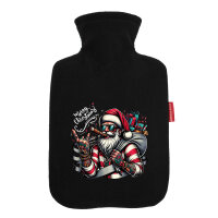 Wärmflasche Cooler Weihnachtsmann Merry Christmas