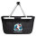 Einkaufskorb faltbar Süßer Hase Frohe Weihnachten 20 Liter Black