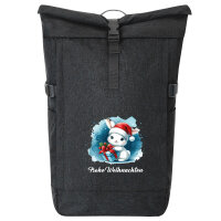 Kurierrucksack Süßer Hase Frohe Weihnachten...