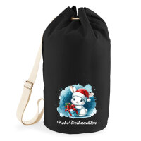 Seesack Süßer Hase Frohe Weihnachten 20 Liter...