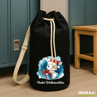 Seesack Süßer Hase Frohe Weihnachten 20 Liter...